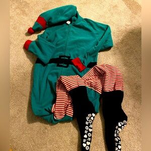 Adult elf onesie